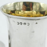 William IV Sterling Silver Travelling Communion IHS Engraved Set Antique 1832 London