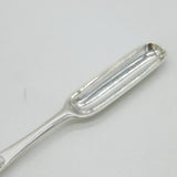 Irish George II Sterling Silver Crested Bone Marrow Scoop Antique c1750 Dublin