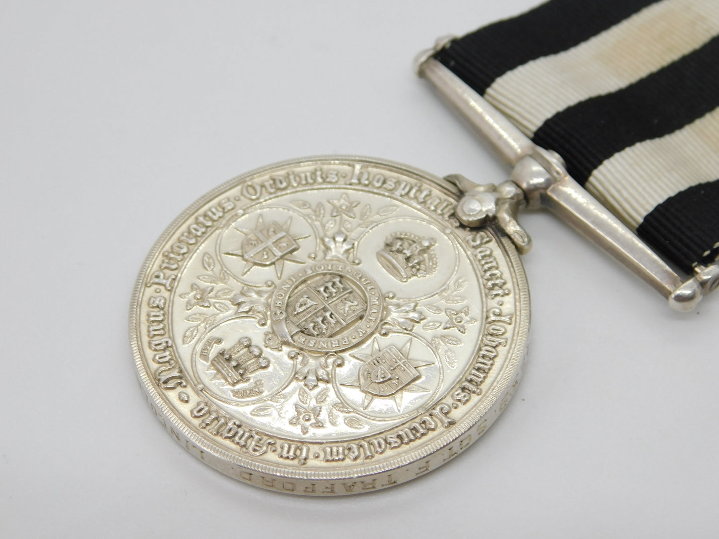 Sterling Silver 'Service Medal for the Order of St John' Antique 1923 Trafford