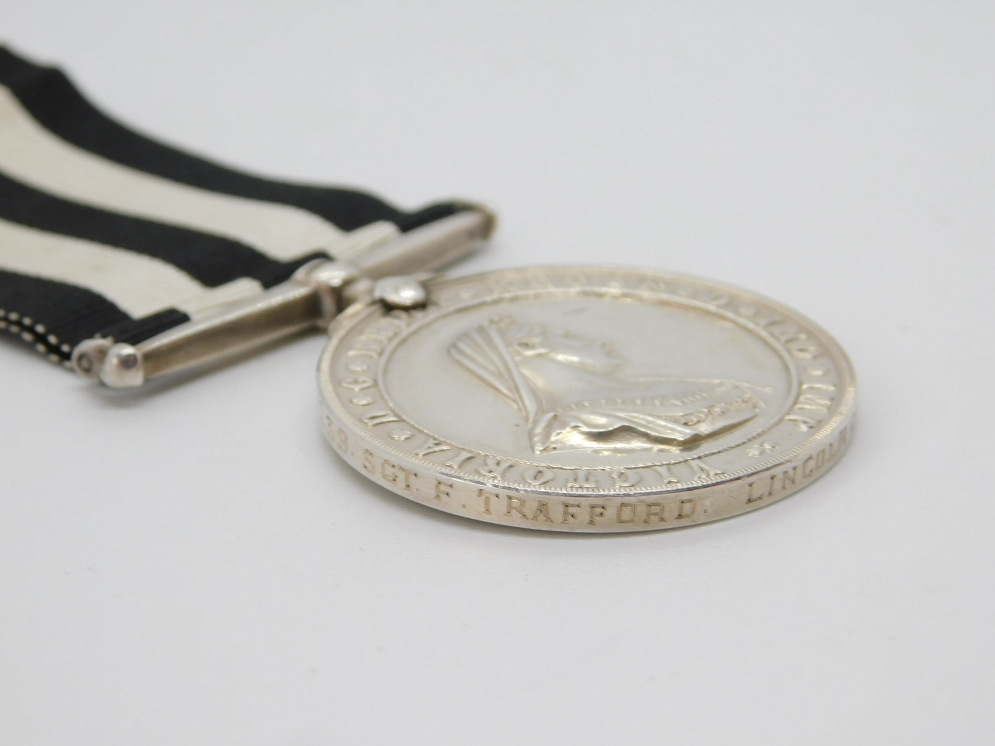 Sterling Silver 'Service Medal for the Order of St John' Antique 1923 Trafford