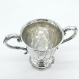 George III Sterling Silver Floral Pattern Trophy or Loving Cup Antique 1812 London