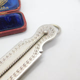 Large Sterling Silver Thermometer Masonic Jewel Medallion 1923 Birmingham