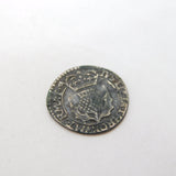 King Charles I Hammered Silver 20 Pence Coin Antique 1625-1649 Fine Condition