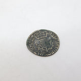 King Charles I Hammered Silver 20 Pence Coin Antique 1625-1649 Fine Condition
