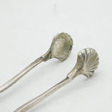 George III Sterling Silver Shell Bowl Sugar Nips Antique c1760 London