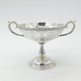 Victorian Silver Plated Crested Trophy Cup 'Duris Non Frangor' Antique c1880