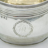 George III Sterling Silver Bright Cut Cream Jug Antique 1800 London