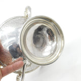 Victorian Silver Plated Crested Trophy Cup 'Duris Non Frangor' Antique c1880