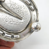 Edwardian Three-Bar Silver Plated Horseshoe Form Toast Rack Antique c1910
