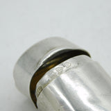 Victorian Sterling Silver Novelty Whistle Form Combination Vesta Case 1898 Chester