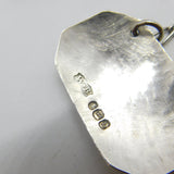 Georgian Sterling Silver Claret Decanter or Bottle Label 1817 London Antique
