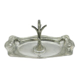 Edwardian Sterling Silver Art Nouveau Ring Tree Dish Antique 1905 Birmingham