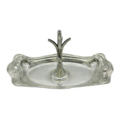 Edwardian Sterling Silver Art Nouveau Ring Tree Dish Antique 1905 Birmingham