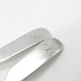 Dundee Provincial Georgian Sterling Silver Pair of Teaspoons 1809 William Constable