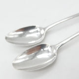 Dundee Provincial Georgian Sterling Silver Pair of Teaspoons 1809 William Constable