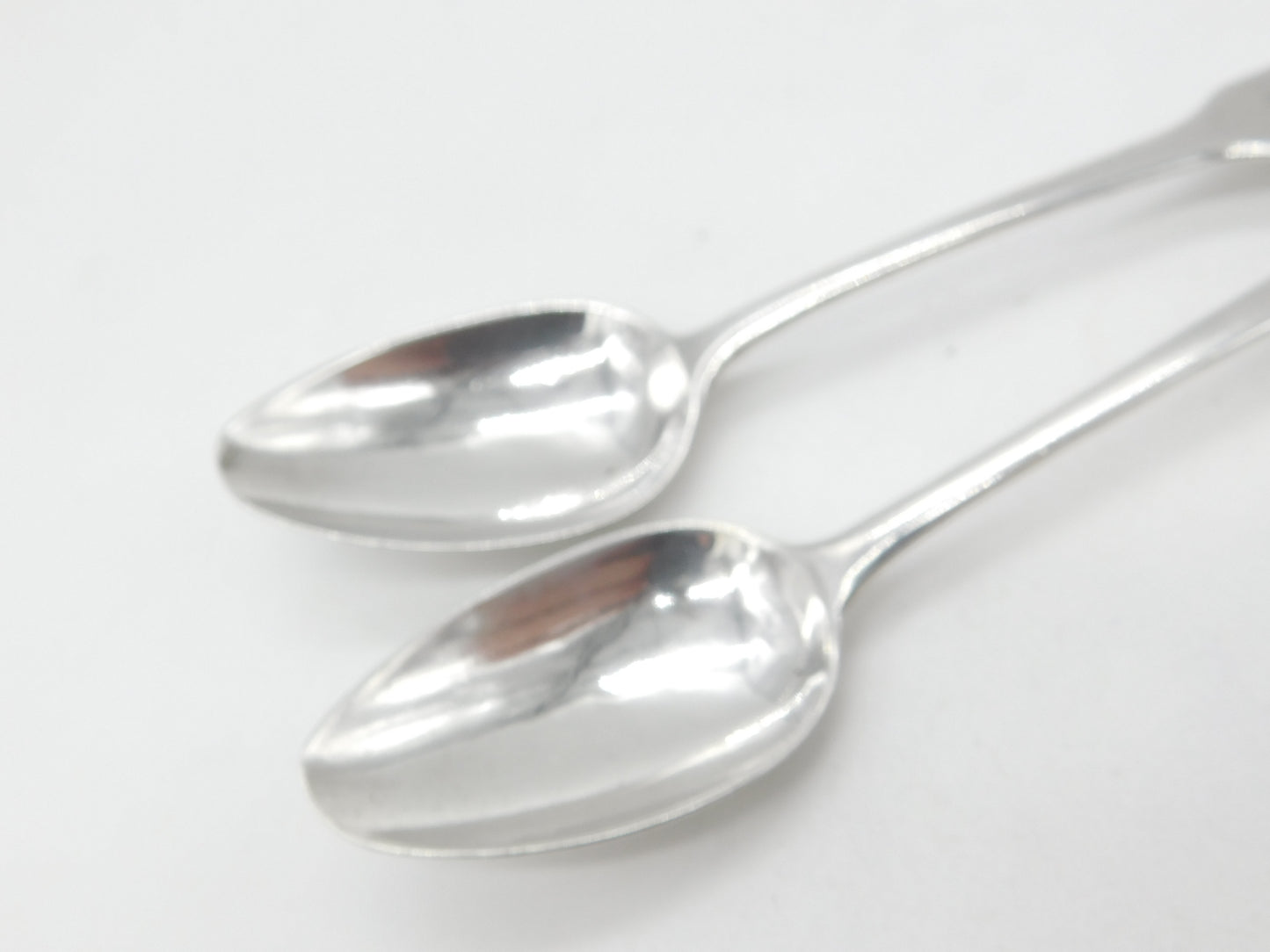 Dundee Provincial Georgian Sterling Silver Pair of Teaspoons 1809 William Constable