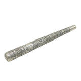 19th Century Anglo-Indian Colonial Sterling Silver Parasol or Fly Swat Handle Antique c1880