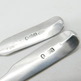 Dundee Provincial Georgian Sterling Silver Pair of Teaspoons 1809 William Constable