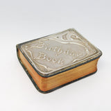 Edwardian Sterling Silver Mounted 'Birthday Book' Antique 1905 Chester