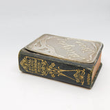 Edwardian Sterling Silver Mounted 'Birthday Book' Antique 1905 Chester