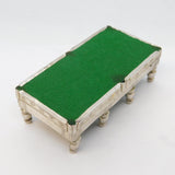 Edwardian Sterling Silver Novelty Snooker Table Pin Cushion Antique Birmingham
