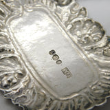 George III Sterling Silver Acorn Pattern Gin Decanter Label Antique 1818 London