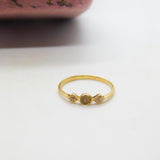 Victorian 18ct Yellow Gold, Diamond & Pearl Set Mourning Ring Antique c1880
