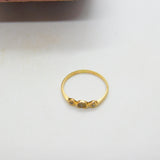 Victorian 18ct Yellow Gold, Diamond & Pearl Set Mourning Ring Antique c1880