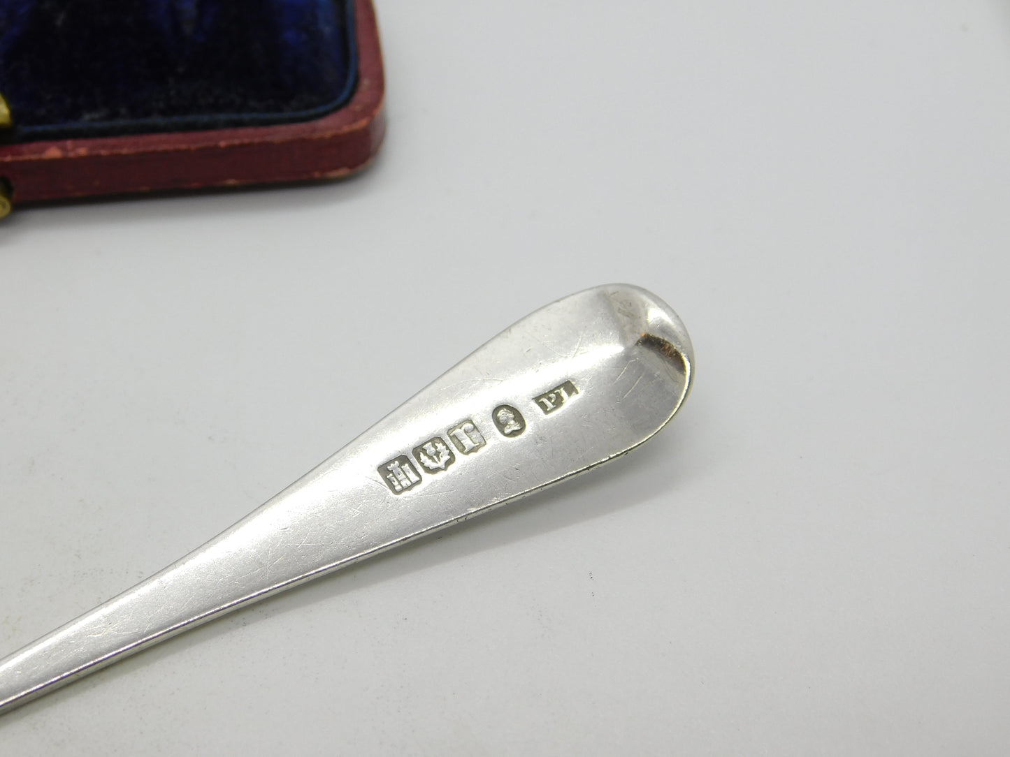 Scottish Provincial Montrose Sterling Silver Bright Cut Spoon Peter Lambert 1823