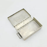Swaine & Adeney Ltd Silver Plated Folding Sandwich Box Antique c1920