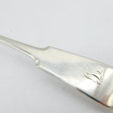 Aberdeen Scottish Provincial Georgian Sterling Silver Ladle Antique c1810