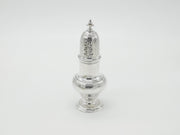 Large George II Early Sterling Silver Muffineer Caster London 1743 Antique