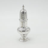 Large George II Early Sterling Silver Muffineer Caster London 1743 Antique