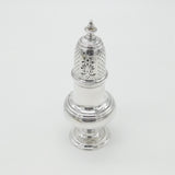 Large George II Early Sterling Silver Muffineer Caster London 1743 Antique