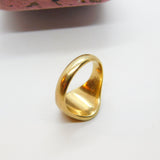 Large 9ct Gold 'Aut Pax Aut Bellum' Clan Gunn Family Intaglio Seal Signet Ring
