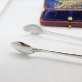 Belgian Regency Sterling Silver Bright Cut Sugar Tongs 'Recense' Mark 1831