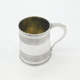 Georgian Sterling Silver Christening Mug or Tankard 1824 London Antique