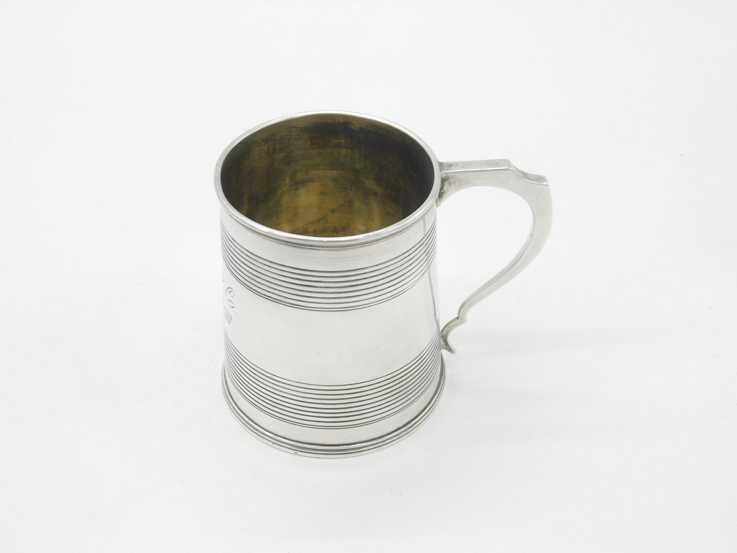 Georgian Sterling Silver Christening Mug or Tankard 1824 London Antique