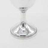 Sterling Silver Minimal Wine Cup or Goblet 1913 Birmingham Antique Art Deco