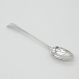 Georgian Sterling Silver Bright Cut Large Basting Spoon 1794 London Antique