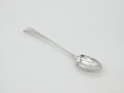 Georgian Sterling Silver Bright Cut Large Basting Spoon 1794 London Antique