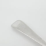 Georgian Sterling Silver Bright Cut Large Basting Spoon 1794 London Antique