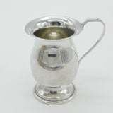 Sterling Silver Minimal Christening Mug Vintage 1977 Birmingham