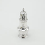 George II Sterling Silver Leopard Crest Caster Muffineer 1749 Antique London