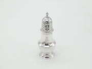 George II Sterling Silver Leopard Crest Caster Muffineer 1749 Antique London