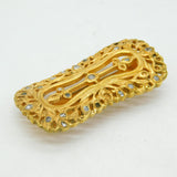 18th Century Mughal Indian Silver Gilt Old-Cut Diamond Set Buckle Antique