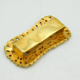 18th Century Mughal Indian Silver Gilt Old-Cut Diamond Set Buckle Antique