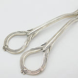 Art Nouveau Victorian Sterling Silver Grape Scissors or Shears Antique 1899 Sheffield