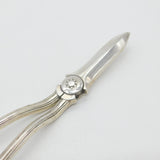 Art Nouveau Victorian Sterling Silver Grape Scissors or Shears Antique 1899 Sheffield