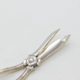 Art Nouveau Victorian Sterling Silver Grape Scissors or Shears Antique 1899 Sheffield